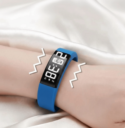 GentleWake™ Silent Vibration Wake-Up Alarm Band
