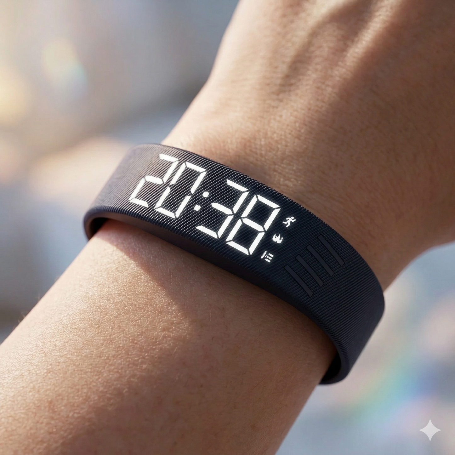 GentleWake™ Silent Vibration Wake-Up Alarm Band
